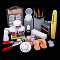 Nail Art UV Gel Kits Tool Brush Remover Nail Tips UV Gel Polish