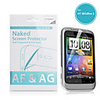 Naked Anti-Fingerprint Anti-glare Screen Protector for HTC Wildlife G13