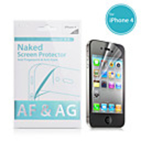 Naked Anti-Fingerprint Anti-glare Screen Protector for iPhone 4