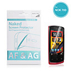 Naked Anti-Fingerprint Anti-glare Screen Protector for Nokia 700