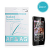 Naked Anti-Fingerprint Anti-glare Screen Protector for Nokia X7