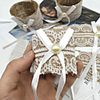 Napkin Rings Set of 5 for Wedding,  Christmas,  Dinner Parties,  Dinning Table Decoration Handmade Lace Napkin Holder White
