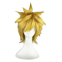 Naruto-Uzumaki Naruto Blonde 14inch Anime Cosplay Wig CS-016A