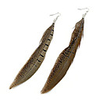 National Style Feather Earrings