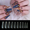 Natural Acrylic Nail Tips French Nail Tip 500pcs Fake Nails Half Cover False Nail with Case for Nail Salons and DIY Nail Art 10 Sizes