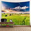 Natural Cloud Beauty Digital Printed Tapestry Decor Wall Art Tablecloths Bedspread Picnic Blanket Beach Throw Tapestries Colorful Bedroom Hall Dorm Living Room Hanging