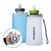 Naturehike Camping Kettle 0.75 L Single Mini Folding Silicon PP for Outdoor Hiking Camping White Blue