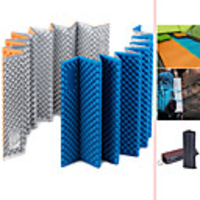 Naturehike Sleeping Pad Camping Foam Pads Outdoor Camping Portable Moistureproof Ultra Light (UL) Thick Aluminium IXPE 18356 cm for 1 person Camping / Hiking Outdoor All Seasons Orange Blue