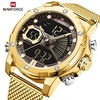 NAVIFORCE Digital Watch for Men Analog - Digital Digital Stylish Stylish Formal Style Waterproof Calendar LCD Alloy Alloy Fashion miniinthebox