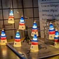 Navy Style Small Lighthouse LED String Lights For Halloween Room Party Weddings Hotel Festival Christmas Decor