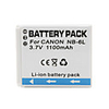 NB-6L Compatible 3.7V 1100mAh Battery Pack for Canon IXUS 85IS and More