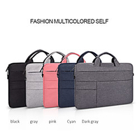 ND05SDJ 11.6 Inch Laptop / 13.3 Inch Laptop / 14 Inch Laptop Sleeve / Shoulder Messenger Bag / Briefcase Handbags Plain