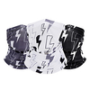 Neck Gaiter Neck Tube Balaclava Pollution Protection Mask Sunscreen Quick Dry Breathability Soft Bike / Cycling White Grey for Men