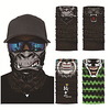 Neck Gaiter Pollution Protection Quick Dry Ultraviolet Resistant Rainbow Balaclavas Bandana for Adults