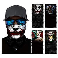 Neck Gaiter Pollution Protection Quick Dry Ultraviolet Resistant Rainbow Balaclavas Bandana for Adults
