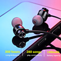 Neckband Bluetooth 5.0 Earphone Wireless Earphones For Xiaomi Iphone Earbuds Bass Stereo