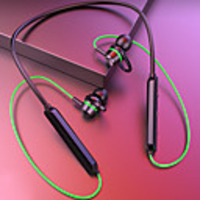 Neckband Headphone Bluetooth 4.2 Stereo with Microphone with Volume Control for Sport Fitness