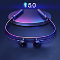 Neckband Headphone Bluetooth 4.2 Stereo with Microphone with Volume Control for Sport Fitness