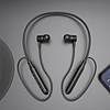 Neckband Headphone Bluetooth 4.2 Stereo with Microphone with Volume Control for Sport Fitness