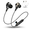 Neckband Headphone Bluetooth4.1 Stereo with Microphone with Volume Control for Sport Fitness