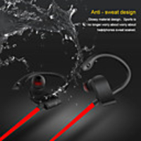 Neckband Headphone Bluetooth5.0 Stereo with Microphone Waterproof IPX4 for Sport Fitness