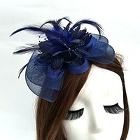 Net Fascinators / Hats / Headwear with Floral 1pc Tea Party / Horse Race / Ladies Day Headpiece miniinthebox