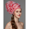 Net Fascinators / Headdress / Headpiece with Feather / Flower / Trim 1 PC Wedding / Special Occasion / Horse Race Headpiece miniinthebox