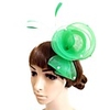 Net Fascinators with Rhinestone / Feather / Floral 1 Piece Wedding / Anniversary Headpiece