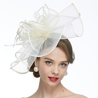 Net Kentucky Derby Hat / Fascinators / Hats with 1 Piece Wedding / Special Occasion / Tea Party Headpiece miniinthebox