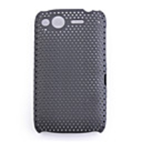 Net sharp protective cell phone case for HTC Desire S(black)