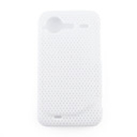 Net sharp protective cell phone case for HTC Incredible S(white)