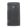 Net sharp protective cell phone case for Sony Ericsson X10(black)