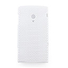 Net sharp protective cell phone case for Sony Ericsson X10(white)