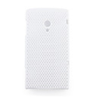 Net sharp protective cell phone case for Sony Ericsson X10(white)