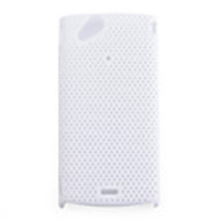 Net sharp protective cell phone case for Sony Ericsson X12(white)