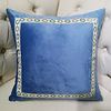 Netherlands Velvet Exquisite Soft Pillow Case Cover Living Room Bedroom Sofa Cushion Cover Modern Sample Room Cushion Cover