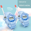 New 2pcs Walkie Talkies Watches Toys For Kids 7 In 1 Camouflage 2 Way Radios Mini Walky Talky Interphone Clock Children Toy miniinthebox