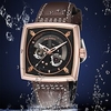 New Ac2613 Ocassidy Luminous Hot Selling Fashion Square Automatic Mechanical Belt Watch Watch miniinthebox