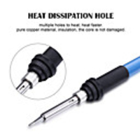 New Adjustable Temperature Electric Soldering Iron 220V 60W Welding Solder Rework Station Heat Pencil Tips Repair Tool