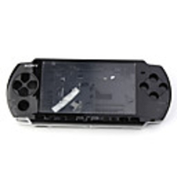New Black Faceplate Cover Shell For PSP 3000