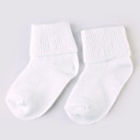 New Born Baby Cushion Socks -10 Pairs (Random Color)