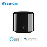 New BroadLink BestCon RM4C mini Wi-Fi Smart Universal Remote Control IRamp;RF Universal Remote works with Google Home Alexa Smart Home HUB External Sensor