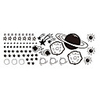 New Cartoon Stickers Space Star Adhesive Wall Stickers Creative Children