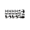 New Cartoon Stickers Star Wars Rocket Self Adhesive Wall Stickers Creative Children
