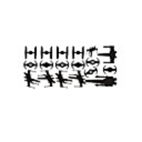 New Cartoon Stickers Star Wars Rocket Self Adhesive Wall Stickers Creative Children