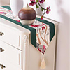 New Chinese Classical Flower And Bird Digital Printing Table Runner Dining Table Coffee Table Tablecloth