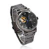 New Classic Mechanical Mens Leather Gift Watch