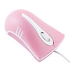 New Design Mini Wired Optical Mouse - Pink