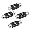 New Festoon CSP LED Bulbs 31mm 36mm 39mm 41mm C5W C10W Super Bright Car Dome Light Canbus No Error Auto Interior Reading Lamps