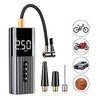 New Inflatable Pump Mini Portable Air Compressor with LED Lighting Tyre Inflator 12V 60W Wire Air Pump for Car Bicycle balls miniinthebox